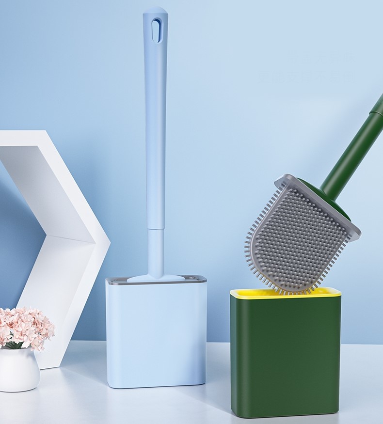 簡約款壁掛矽膠馬桶刷