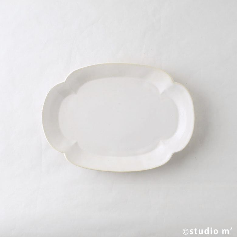 STUDIO M'-LIEN燒物皿 白