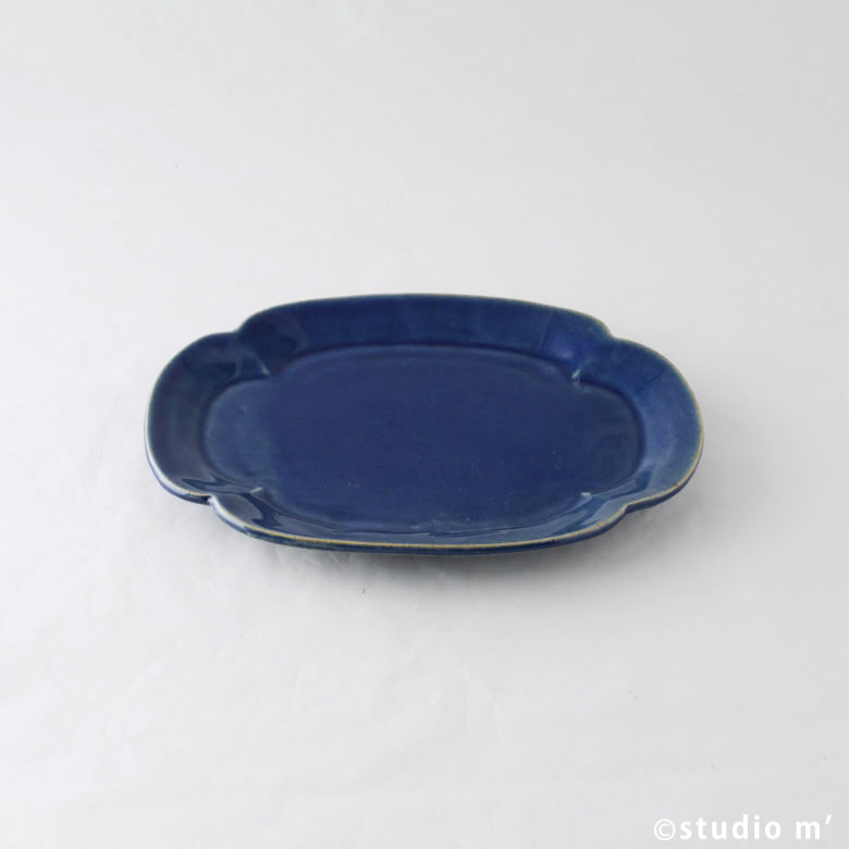 STUDIO M'-LIEN燒物皿 藍