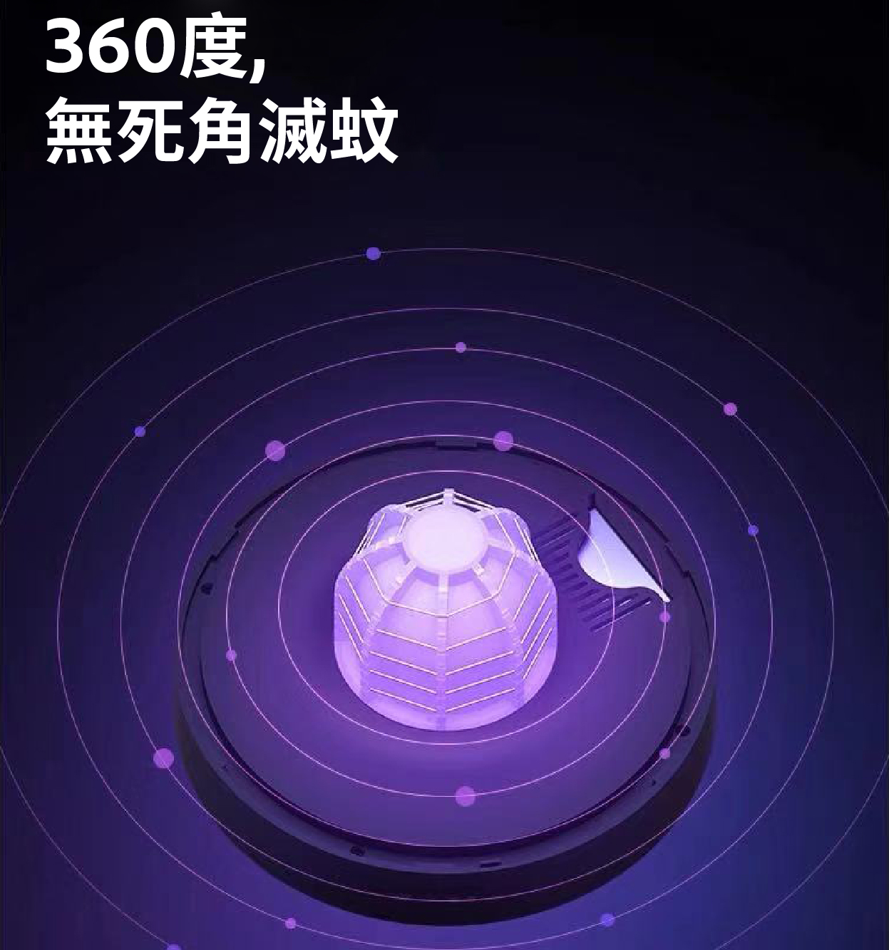 Machino便㩗滅蚊小夜燈滅蚊丨360度無死角誘蚊丨夜間捕蚊【10/19 截單，預計 :10月尾至11月中發貨】