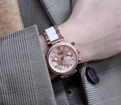 【NATURALLY JOJO】奢華精緻陶瓷錶 JO96973-88R黑/ JO96973-80F 銀/ JO96973-10R 粉玫金/ JO96973-13R白玫金 36mm 現代鐘錶