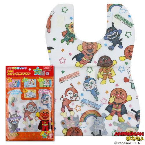 麵包超人不織布圍兜②