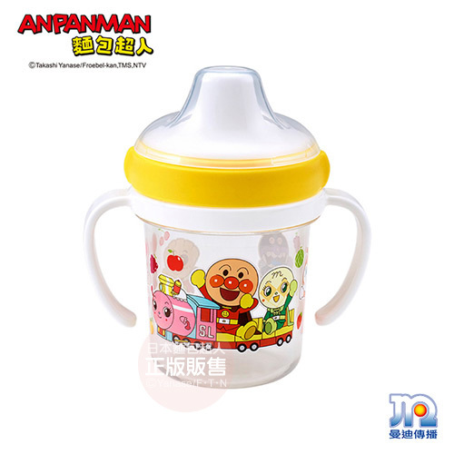 麵包超人日製鴨嘴型訓練水杯