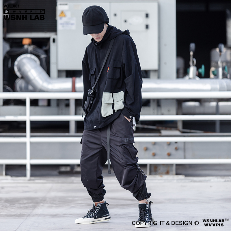 日系休閒工裝機能外套