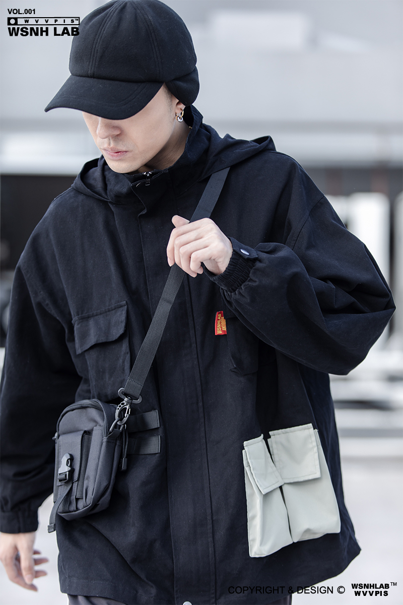 日系休閒工裝機能外套