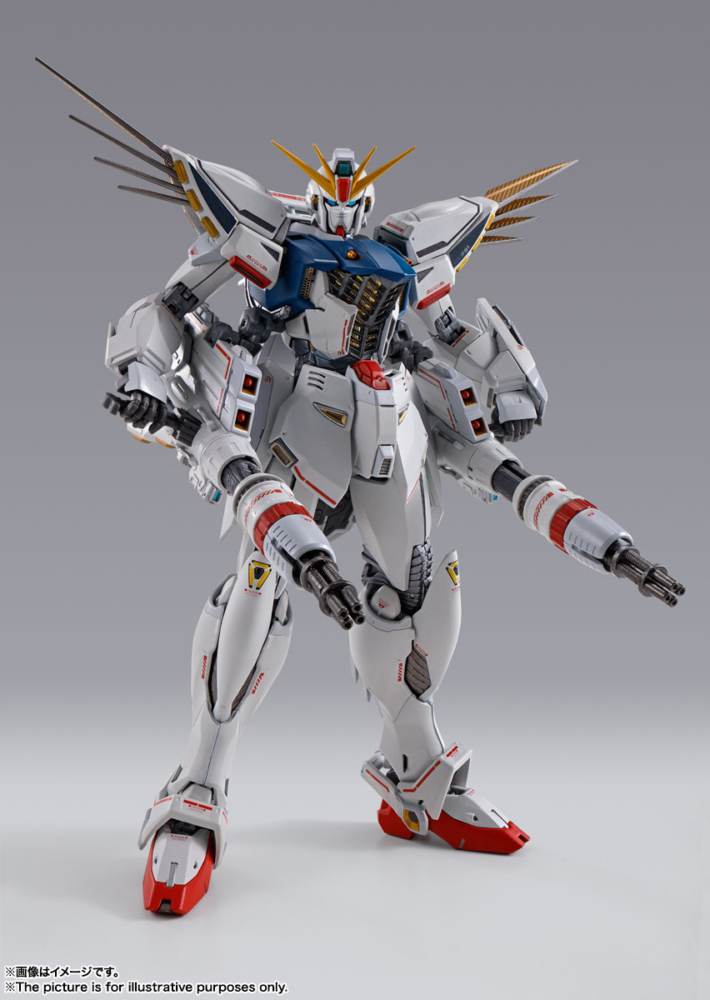 METAL BUILD Gundam F91 CHRONICLE WHITE Ver 開封品