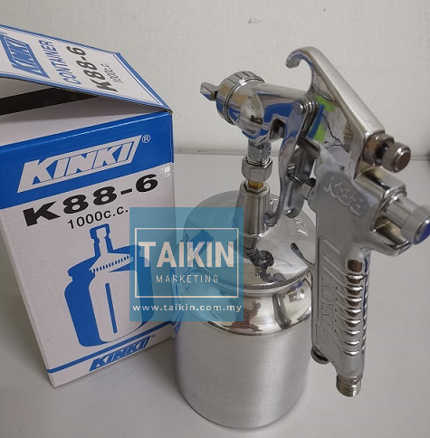 KINKI Spray Gun Suction Sprayer 1.5mm Nozzle 1000ml Cup KINKI Spray Gun Suction Sprayer 1.5mm Nozzle 1000ml Cup