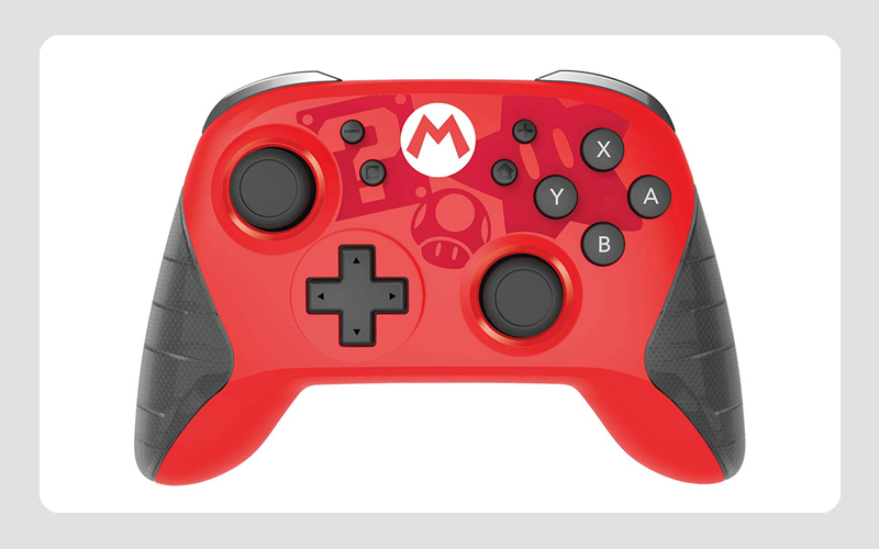 NS HORI 無線控制器 馬力歐 紅