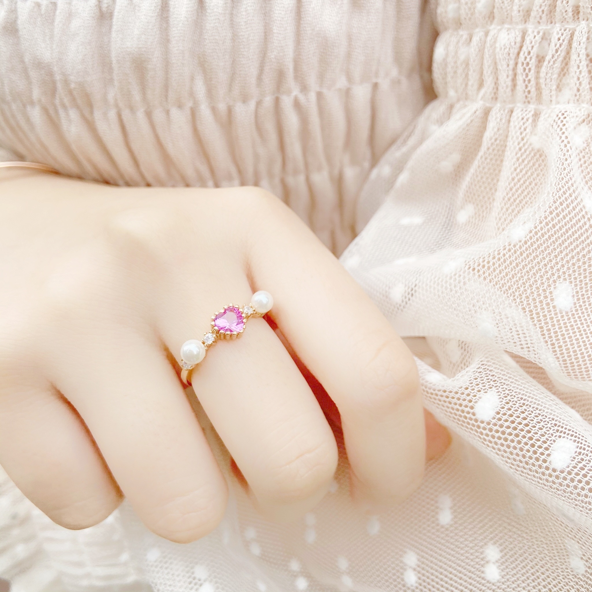 | 925純銀 | 公主約會戒指  | RI0265 |