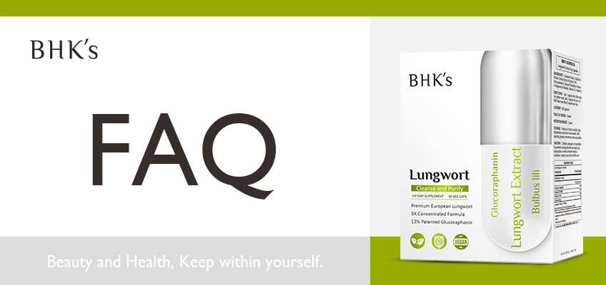 BHK's 療肺草 Q & A