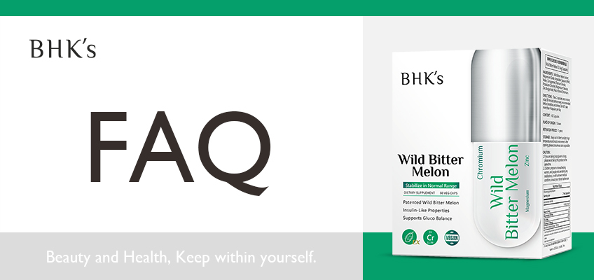 BHK's 專利苦瓜胜肽EX Q & A