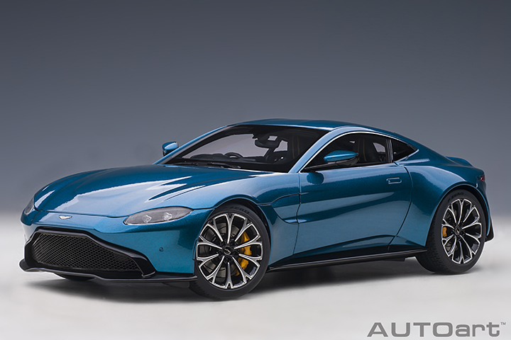 1/18 AUTOART  ASTON MARTIN VANTAGE 2019 (MING BLUE) (70278)