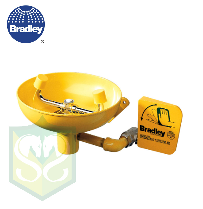 Bradley S19-220 Safety Eye/Face Wash with Plastic Bowl