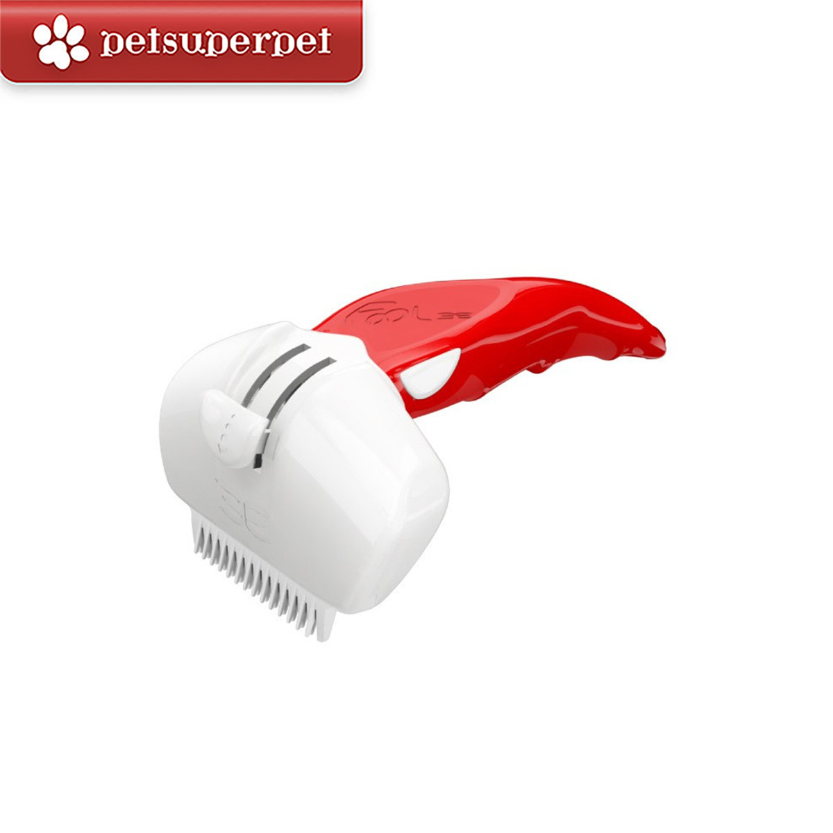 【超抵價！】法國FOOLEE Easee 神奇除毛梳 (狗狗適用) - 紅色 [小型犬；10kg以下]