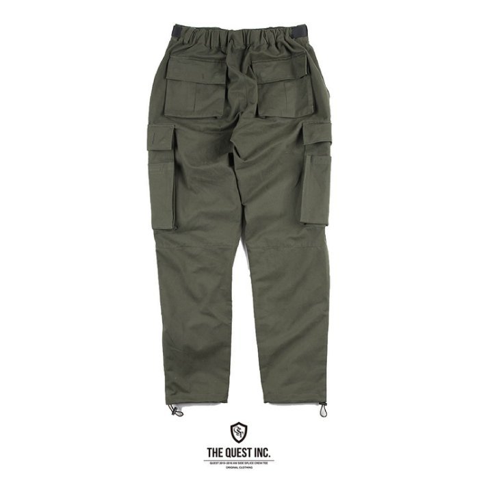 【車庫服飾 】 QUEST POCKET CARGO PANTS II 素面長褲