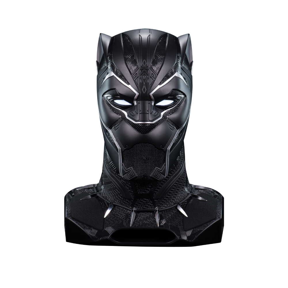 Marvel-Black Panther Helmet Life-size Bluetooth Speaker with Projecter