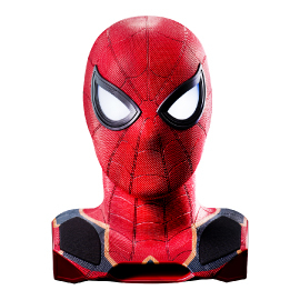 Marvel-Iron Spider-man Helmet Life-size Bluetooth Speaker with Projecter