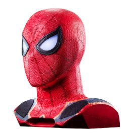 Marvel-Iron Spider-man Helmet Life-size Bluetooth Speaker with Projecter