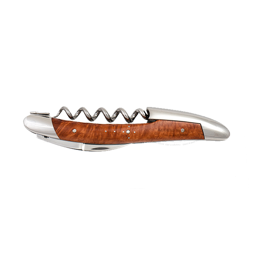 Forge de Laguiole corkscrew | Briar wood corkscrew