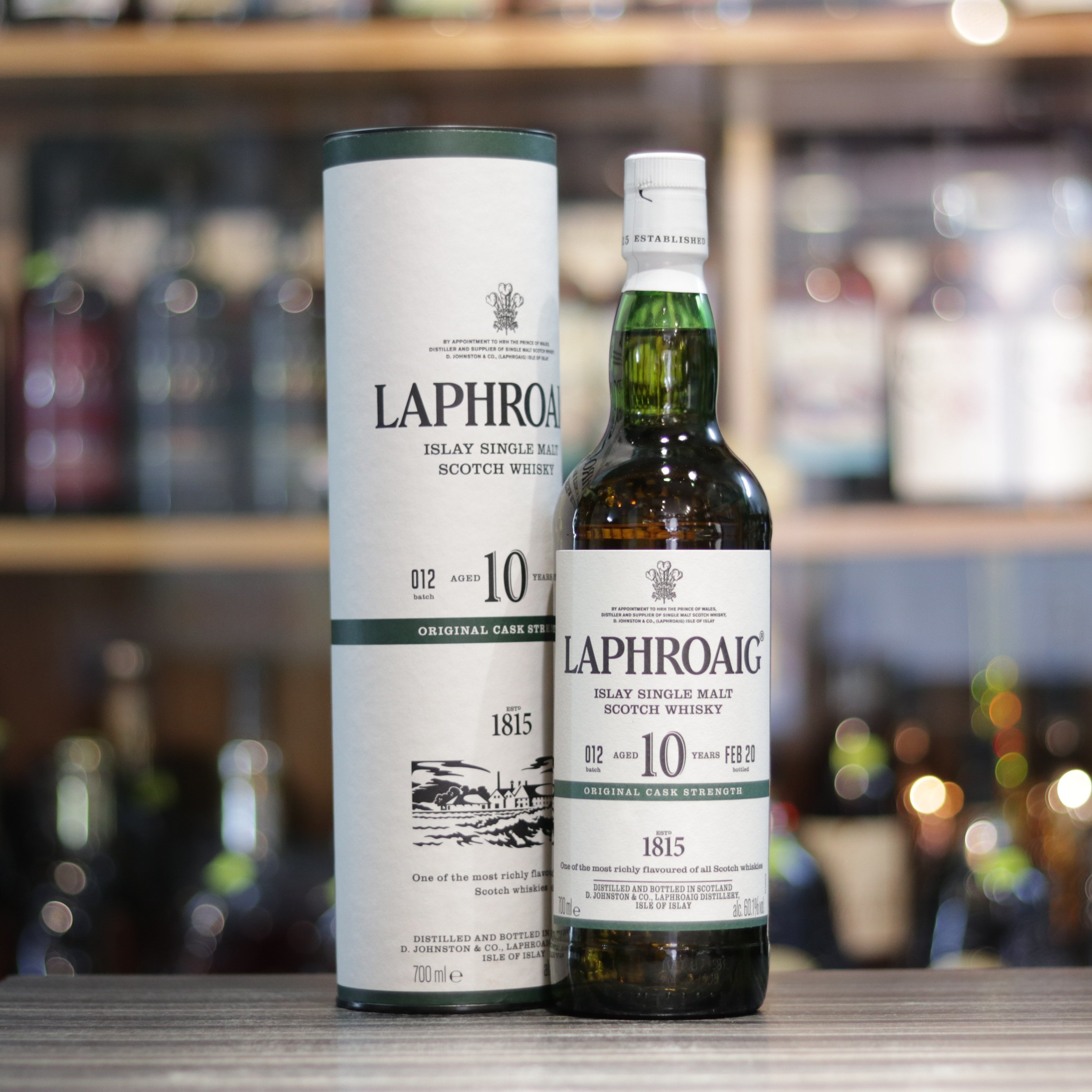 Laphroaig 10 Year Old Cask Strength #012 (Bottled 2020) - 70cl/60.1%