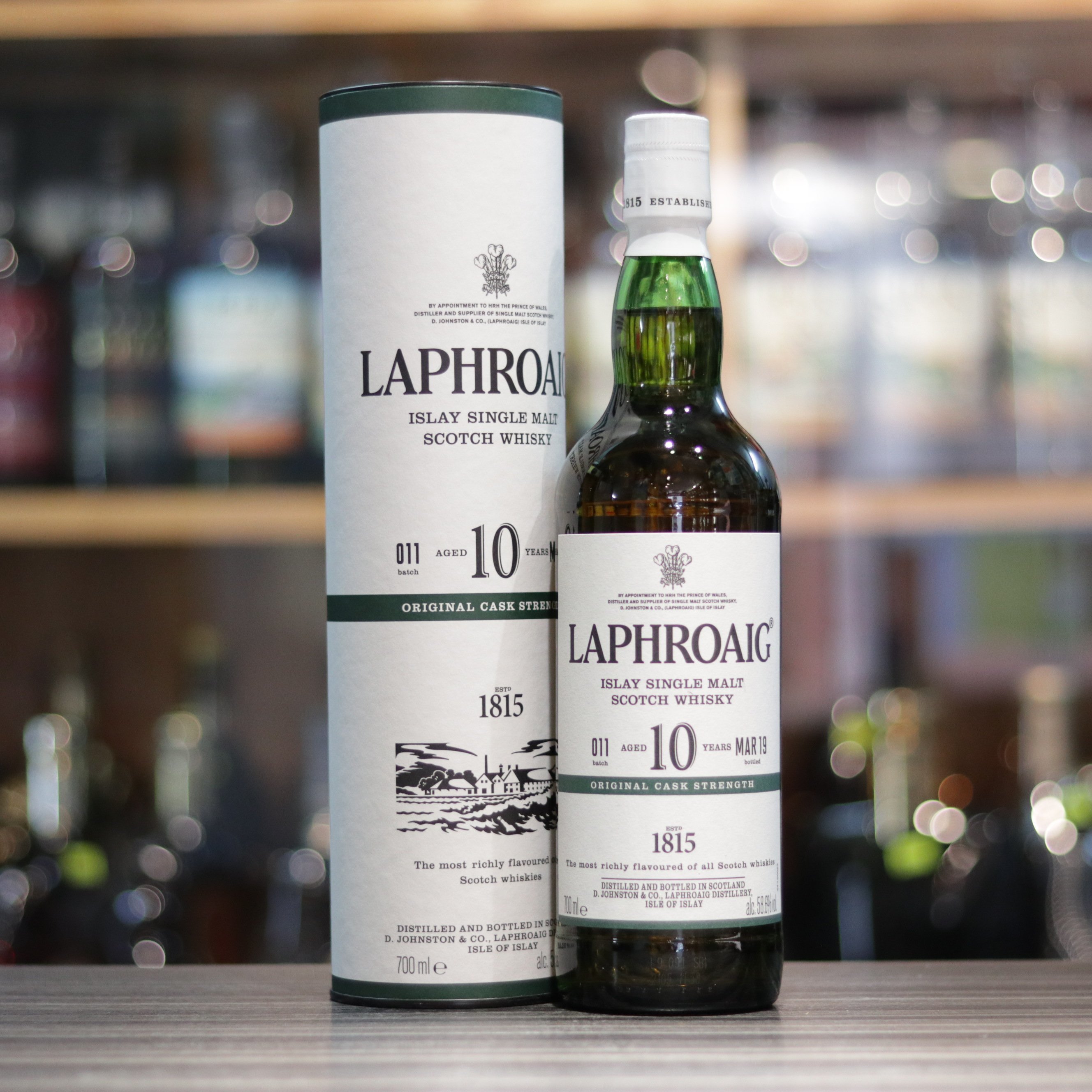 Laphroaig 10 Year Old Cask Strength #011 (Bottled 2019) - 70cl/58.6%