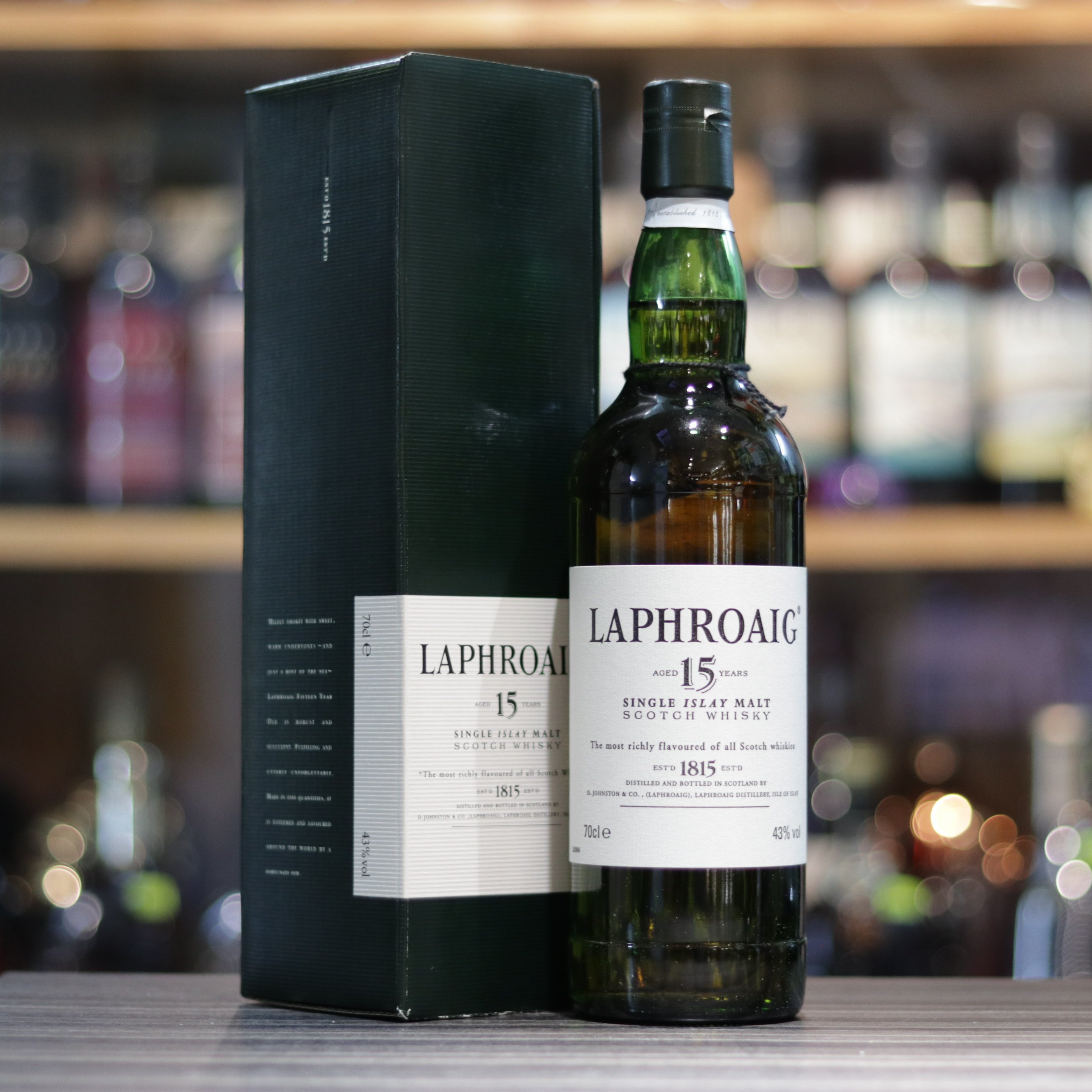 Laphroaig 15 Year Old Old Bottling - 70cl/43%