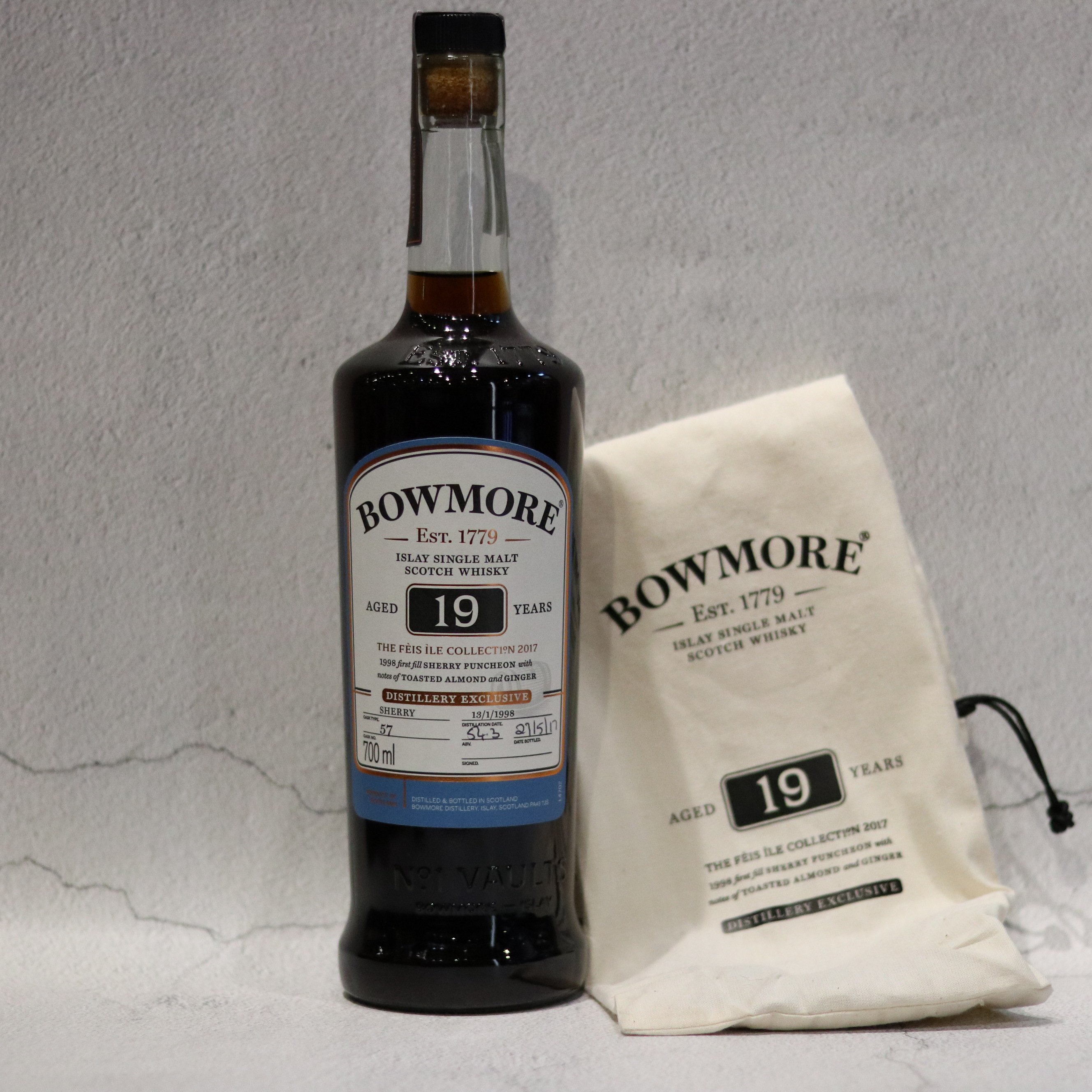 Bowmore 19 Year Old Feis Ile 2017 - 70cl/54.3%