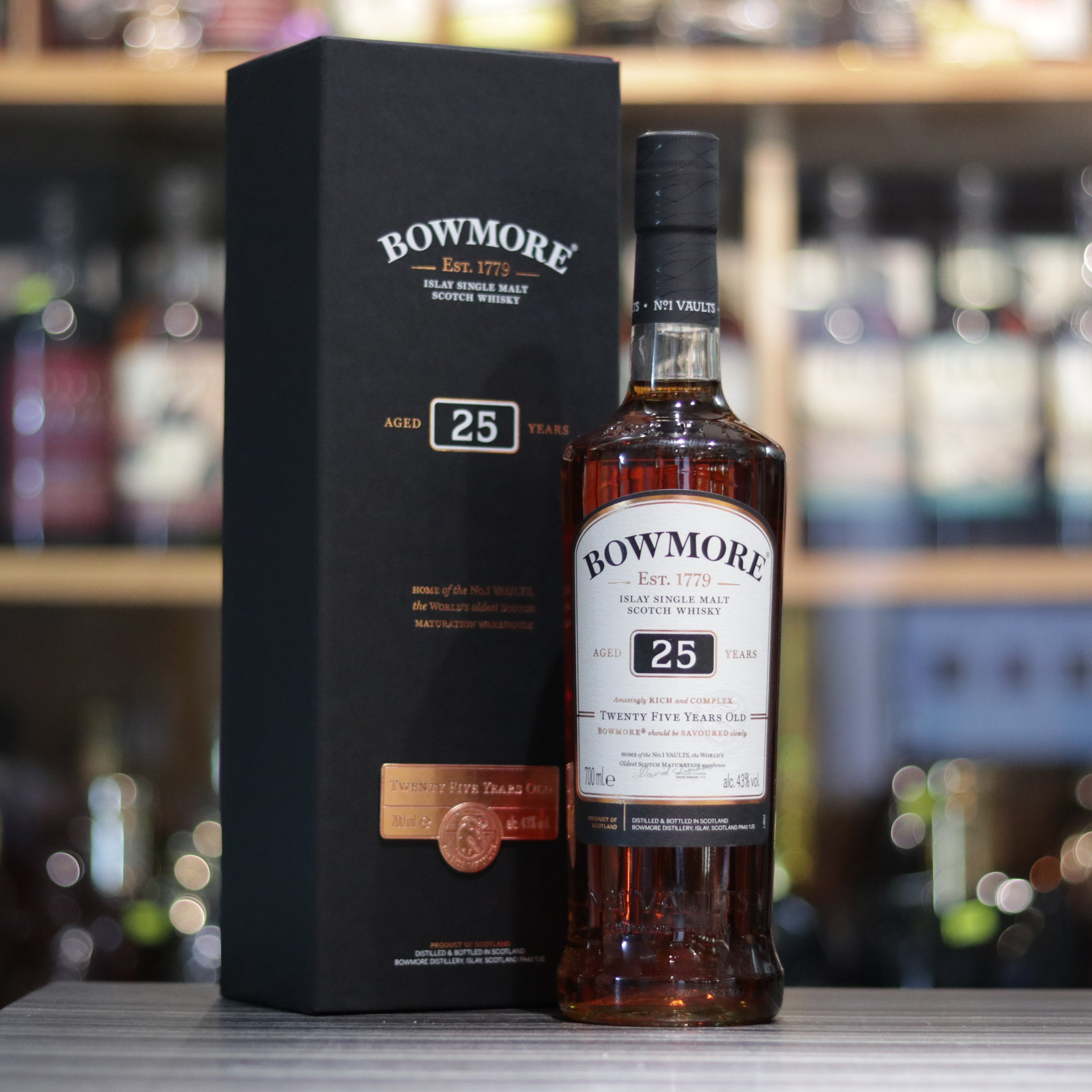 Bowmore 25 Year Old - 70cl/43%