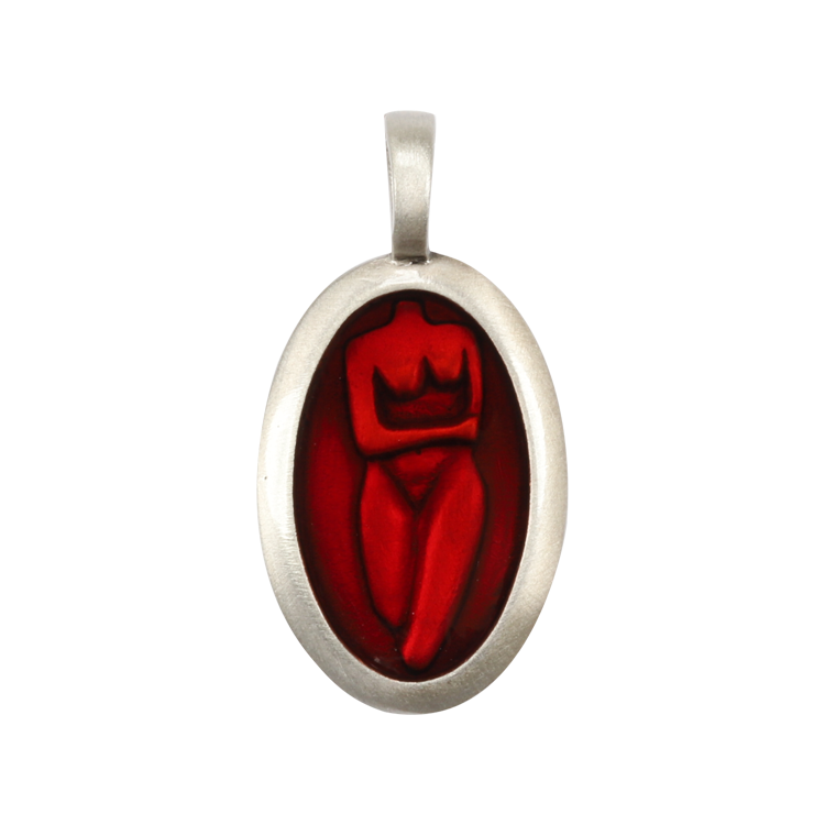 Bico吊墜，女士吊墜 裸的慾望；展現人體線條的美感（1673紅色）