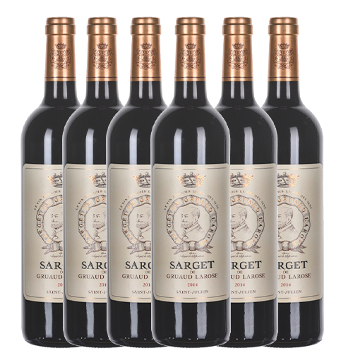 Sarget de Gruaud Larose 2017 - 6 Bottle Pack