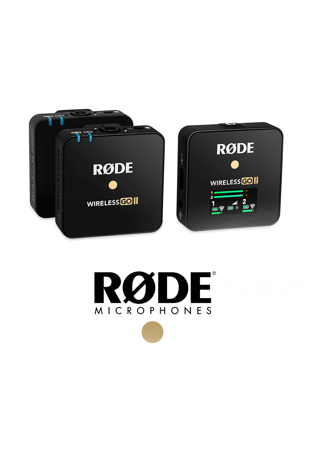 RØDE Wireless GO II 1對2無線麥克風Youtuber/街訪必備