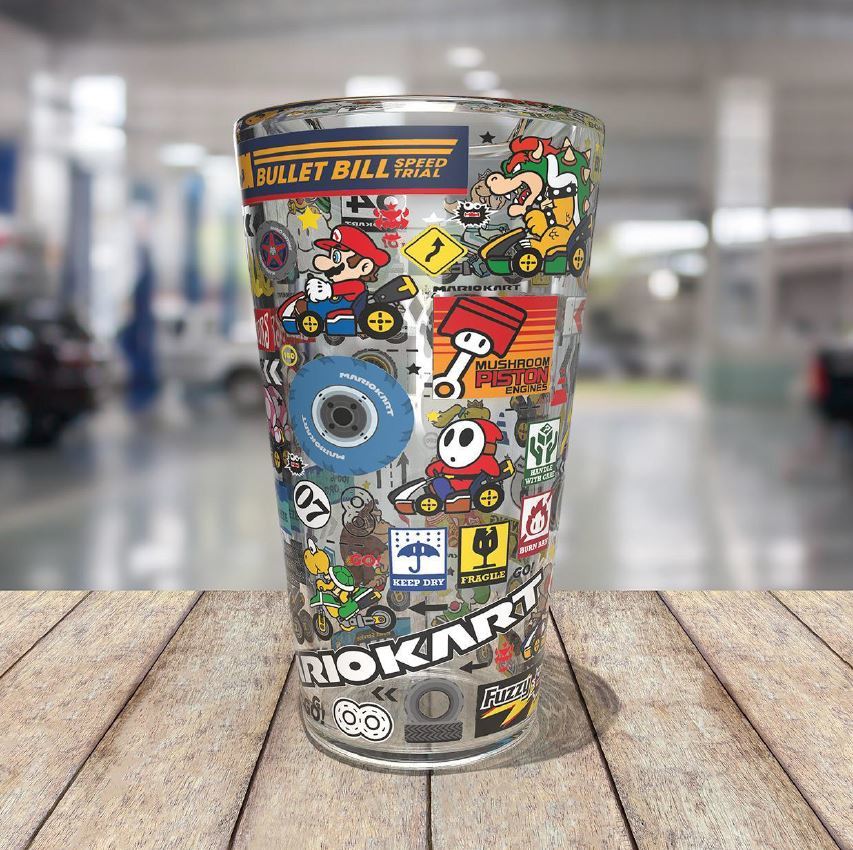 瑪利歐賽車玻璃杯