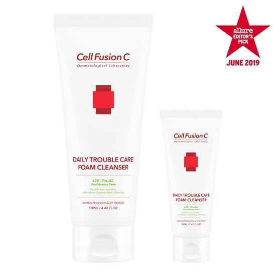 Cell Fusion C Daily Trouble Care Foam Cleanser 130ml+50ml (Olive Young Planning Set)