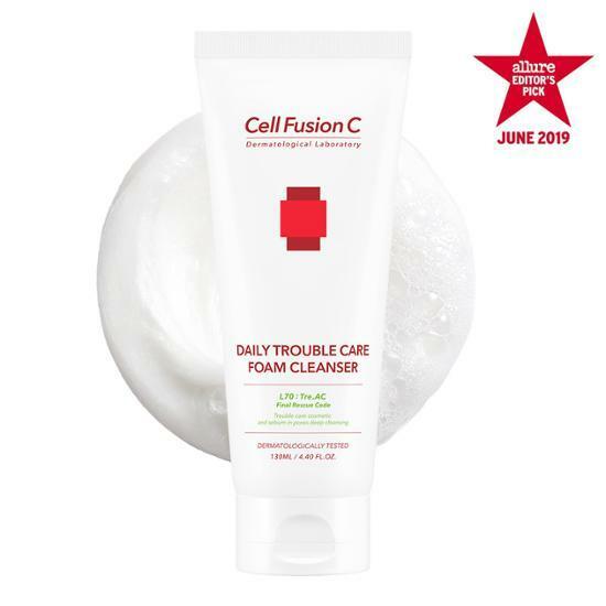 Cell Fusion C Daily Trouble Care Foam Cleanser 130ml+50ml (Olive Young Planning Set)
