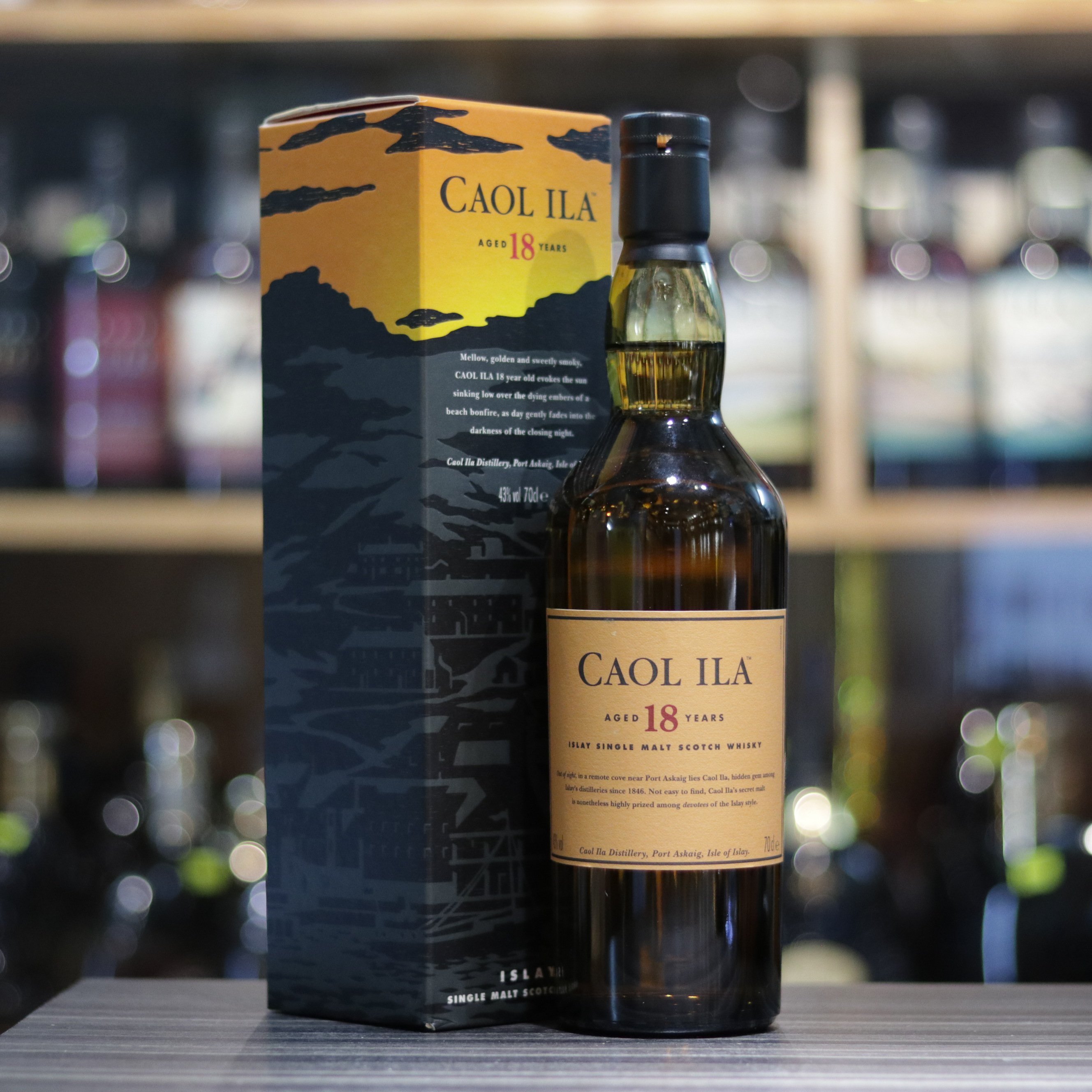 Caol Ila 18 Year Old - 70cl/43%