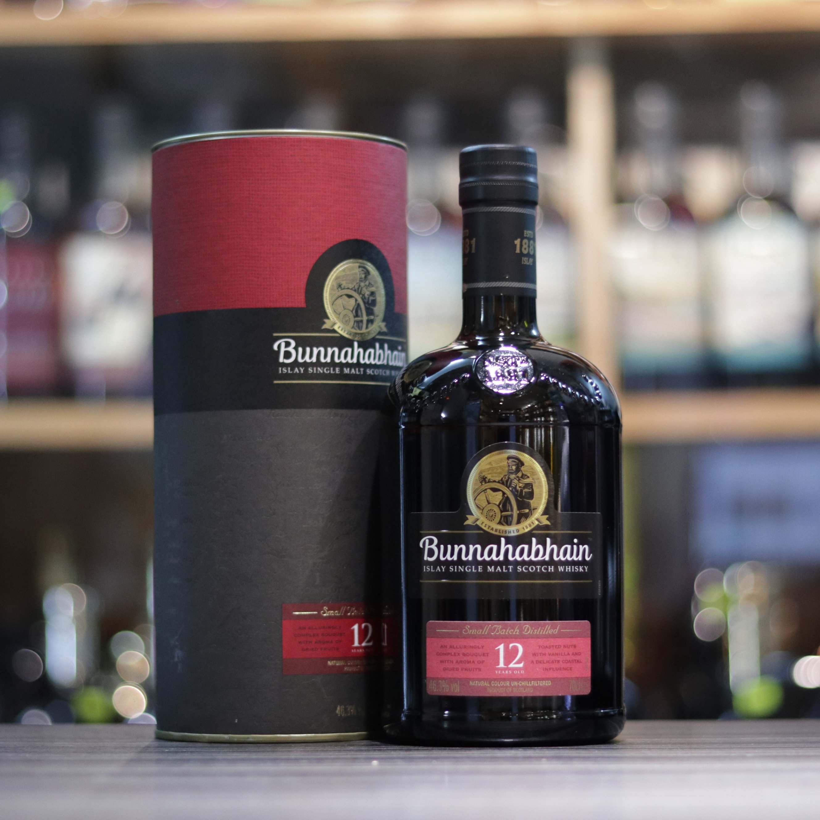 Bunnahabhain 12 Year Old Single Malt Whisky - 70cl/46.3%
