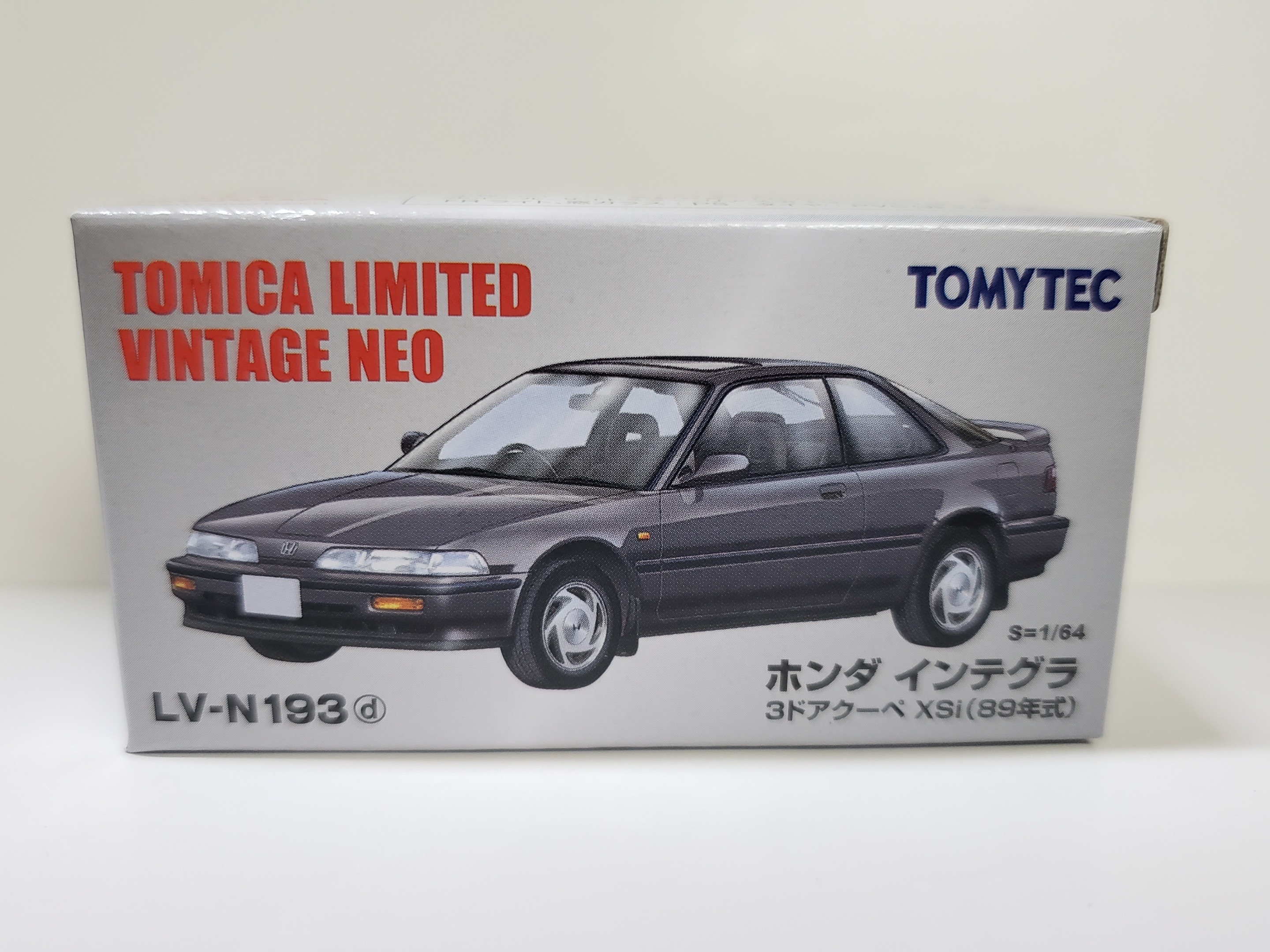 Tomica Limited Vintage NEO LV-N193d Honda Integra 3 Doo