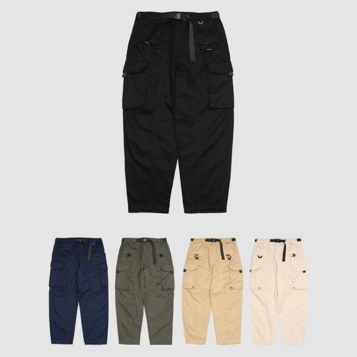 【車庫服飾 】QUEST POCKET CARGO PANTS III 竹節綿長褲 軍褲