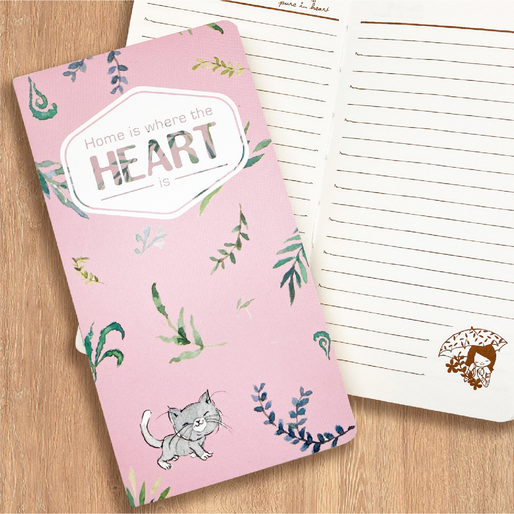小喬文具系列｜牛皮紙筆記簿 Notebook