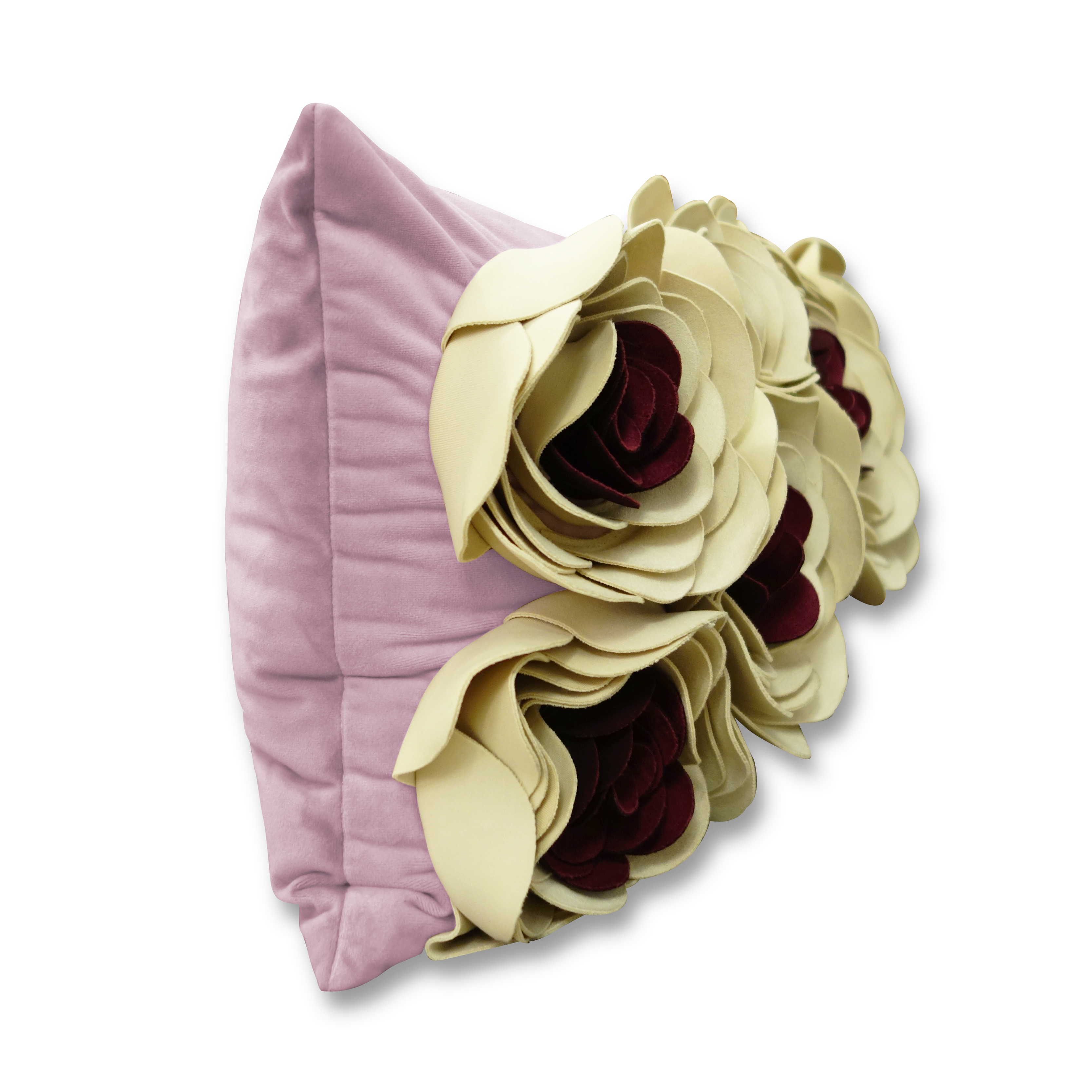 法式優雅．玫瑰花荷蘭絨咕𠱸套連芯