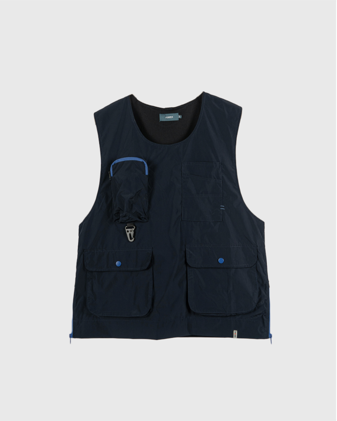 【WORKER.BLE】 Windbreaker Vest｜Blue｜HK Based Design Brand