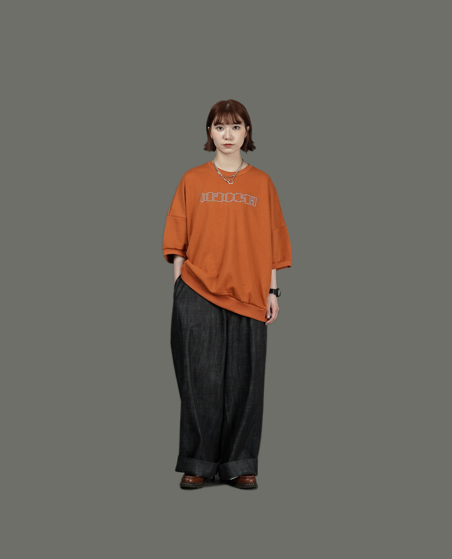 O.POism 歐波医生方塊 Logo 寬短t