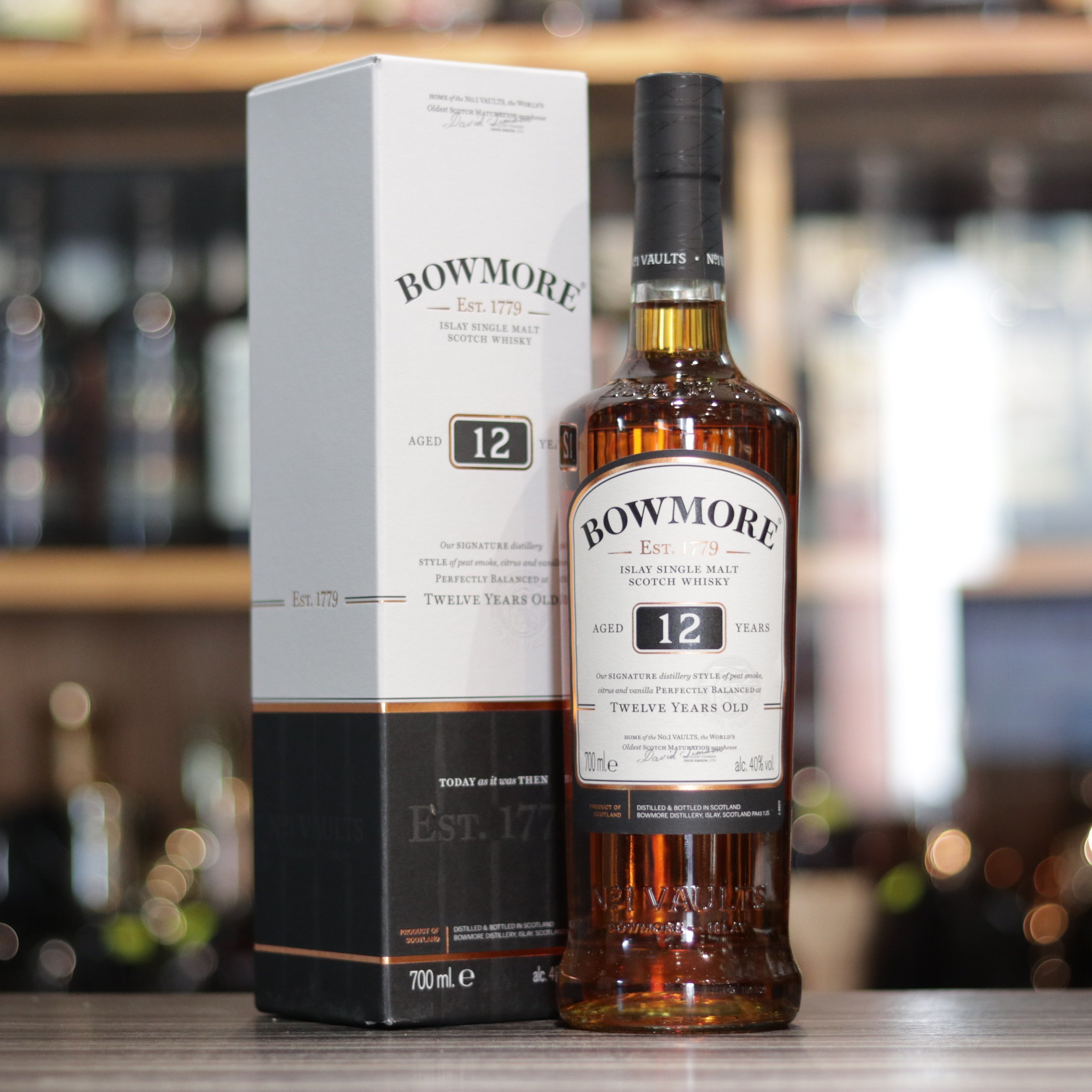 Bowmore 12 Year Old - 70cl/40%
