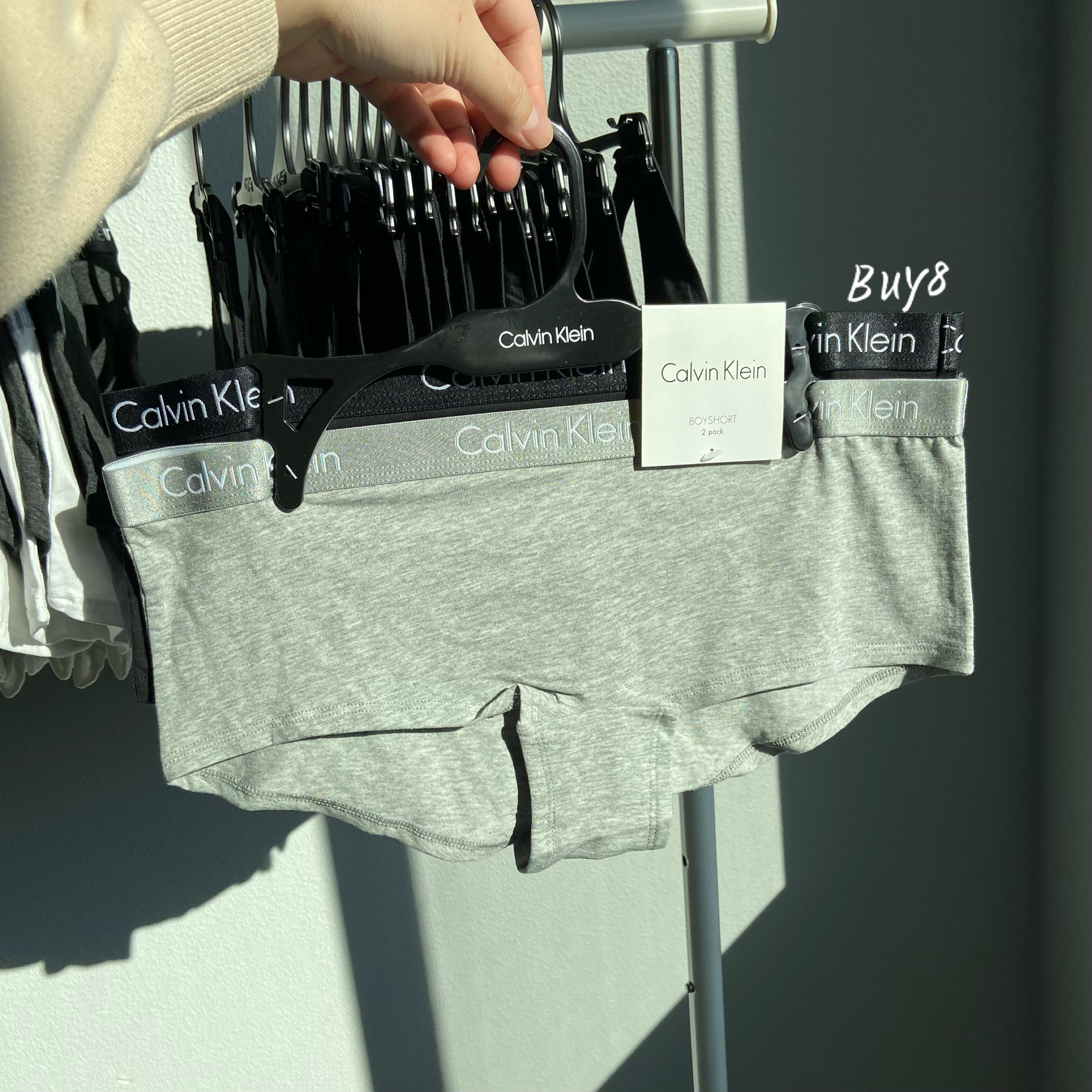 Calvin Klein - 女裝底底 灰 x 黑