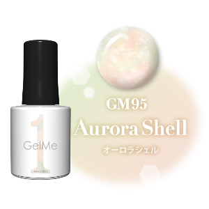 日本Gelme1 GM95 Aurora Shell 極光貝殼 可撕式Gel甲油