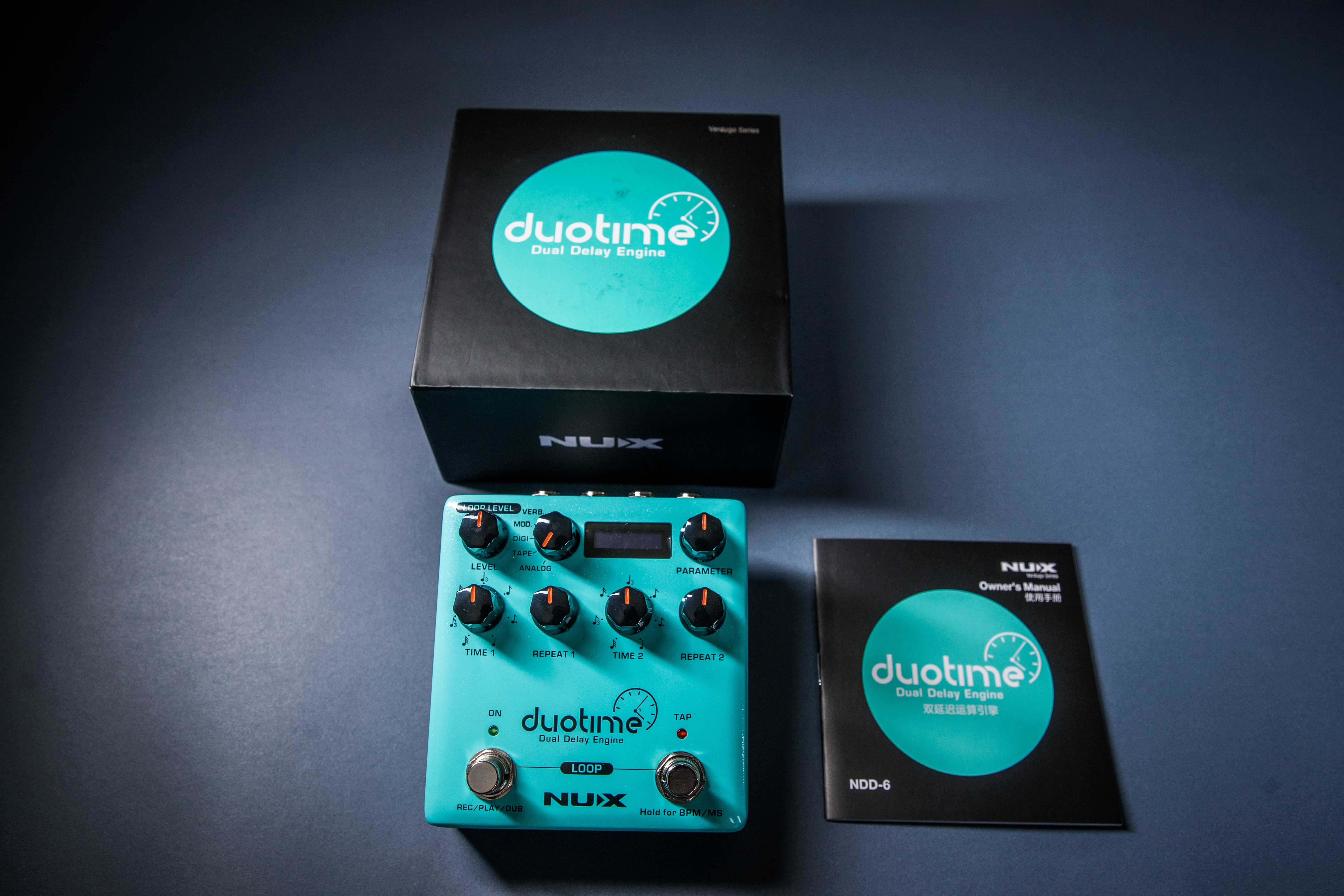 NUX NUX Duotime delay (NDD-6) 真立體聲 延遲效果器 (官網限定贈送導線) 第 5 張圖片｜三峽效果器