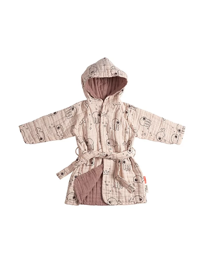 【丹麥Done by deer】浴袍 3-4y(全4色)