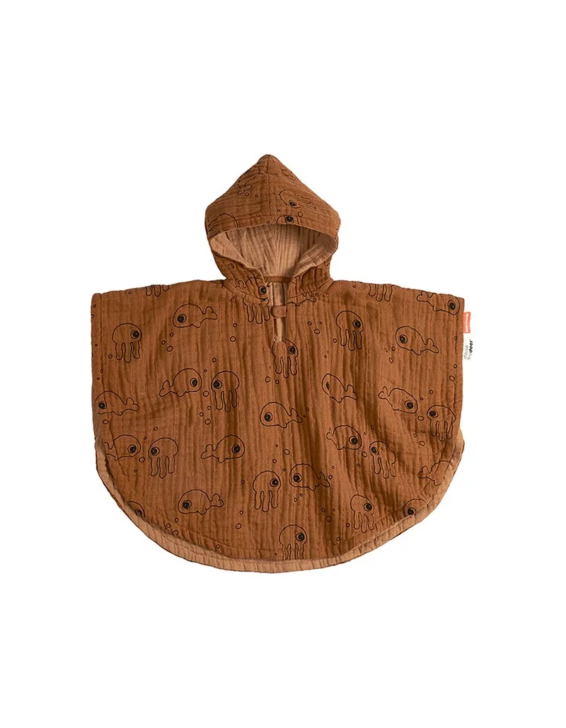 【丹麥Done by deer】浴巾斗篷款 (全4色)