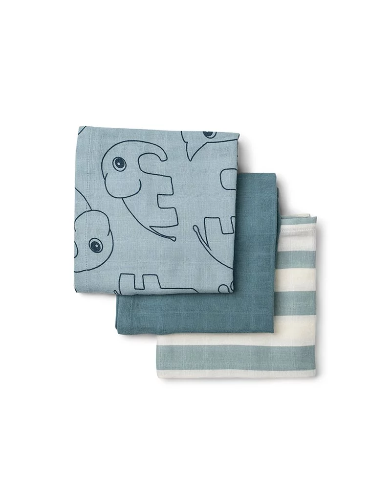 【丹麥Done by deer】純棉拍嗝巾 (全4色)