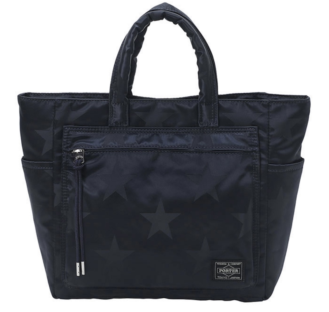 Porter黑色星星Tote Bag